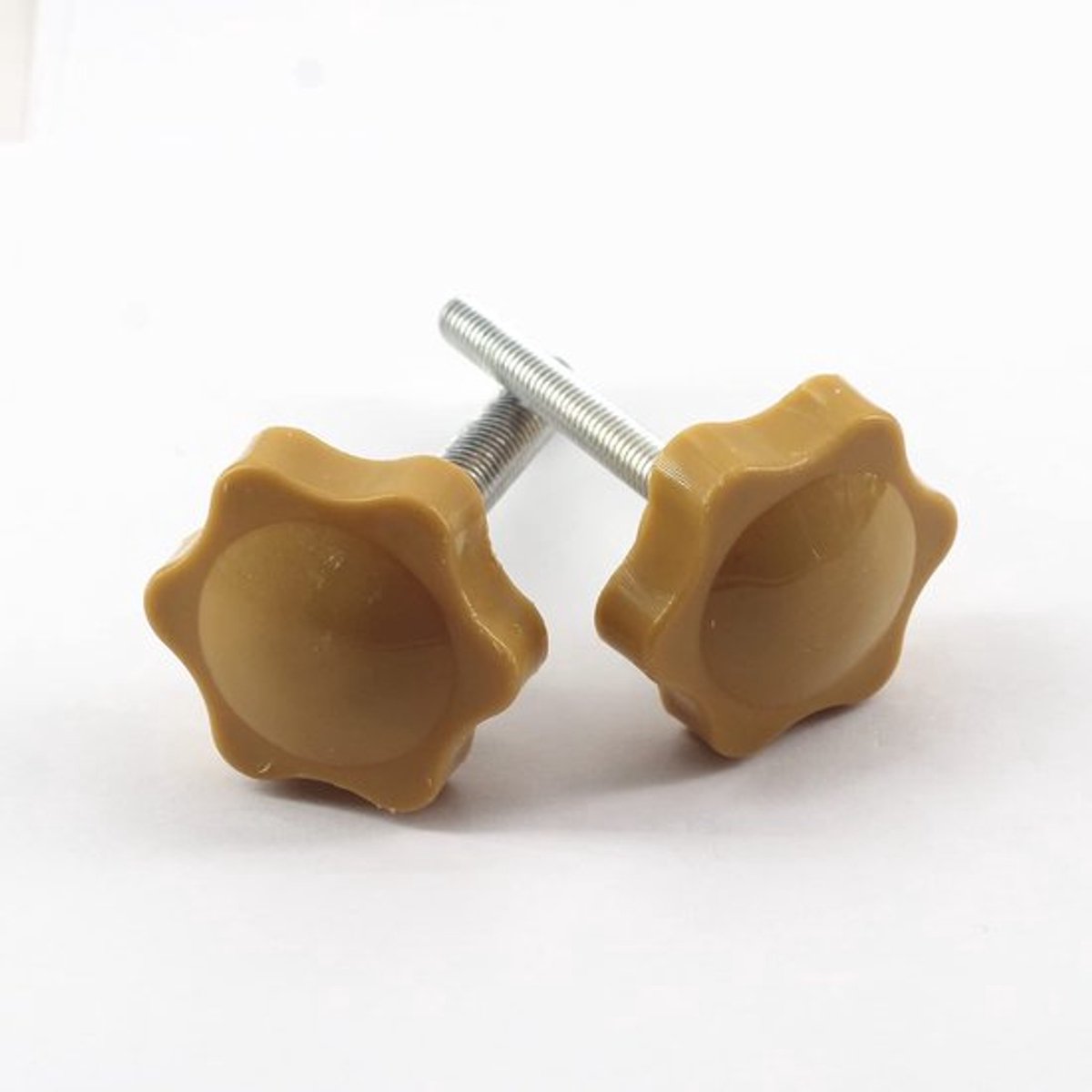 Klemschroeven 20 Stuks - Stervormig M6 x 25 mm - Koolstofstaal - Corrosiebestendig - Eenvoudig te Installeren - Geschikt voor Meubels en Apparatuur - Handknop