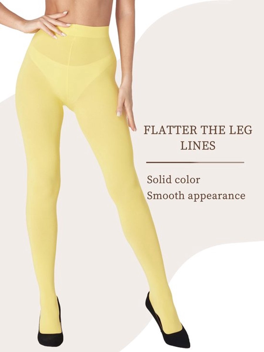 Panty 80D Hoge Taille - Ondoorzichtig - Zacht - Elastisch - Comfortabel - Flatterend voor alle seizoenen - Kousen