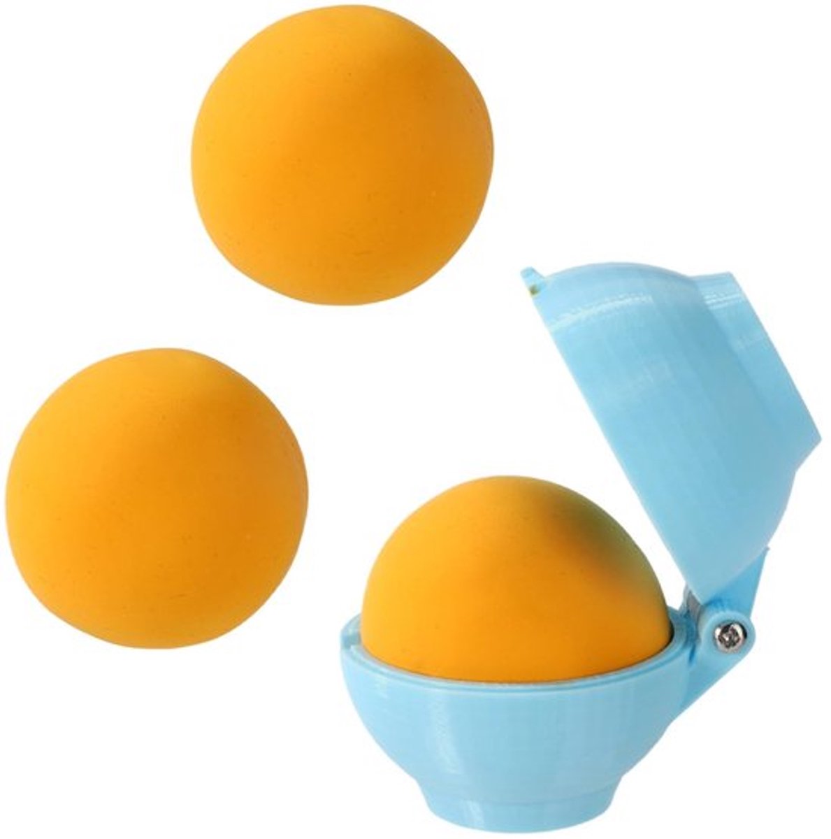 Cake Popvorm Blauw - Ronde Cake Popmaker - Bakaccessoire - 6,5x5,5 cm - Duurzaam Plastic - Eenvoudig en Leuk - Cakepop