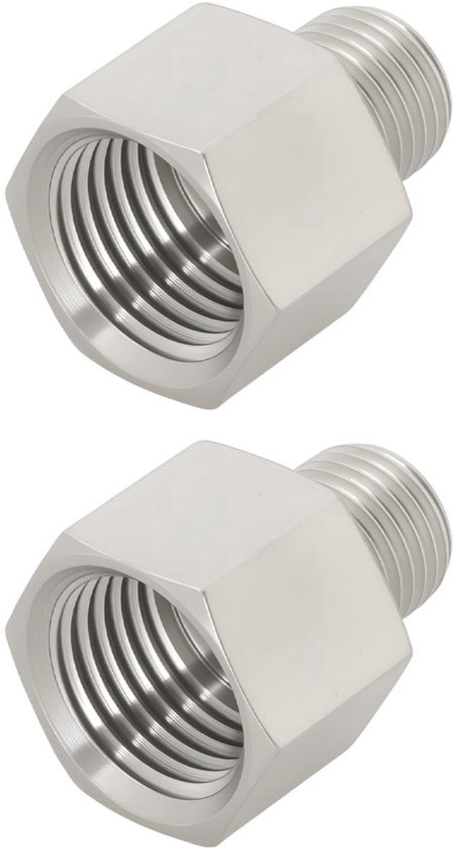 2-delige M14 x 1,5 naar M10 x 1 Schroefdraadadapter