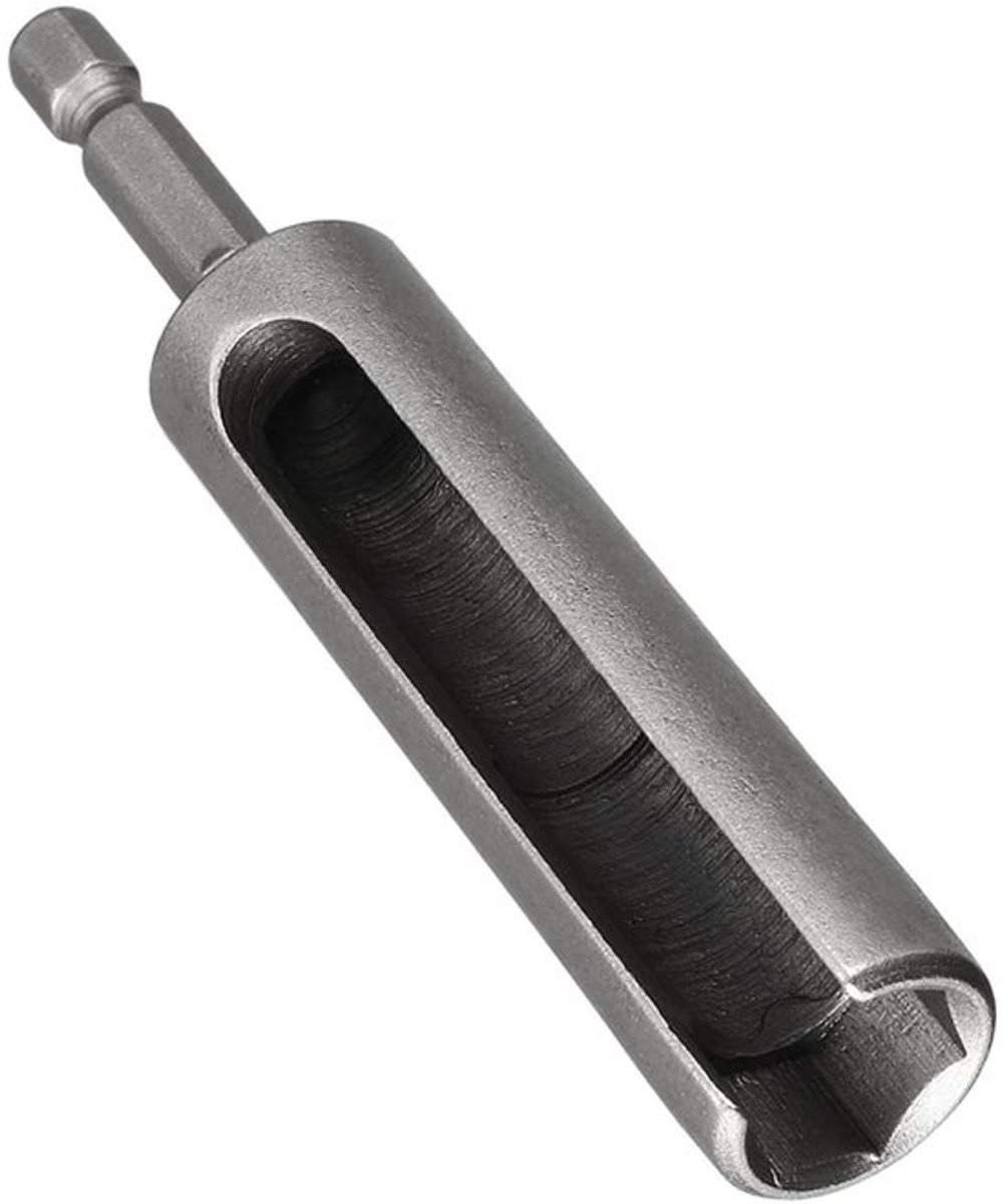 Moerdriver 12mm - 1/4 inch Snelwisselbare Zeskantschacht - Magnetisch - Chroom-Vanadiumstaal - 4 Inch Lengte - Duurzaam - Moersleutel