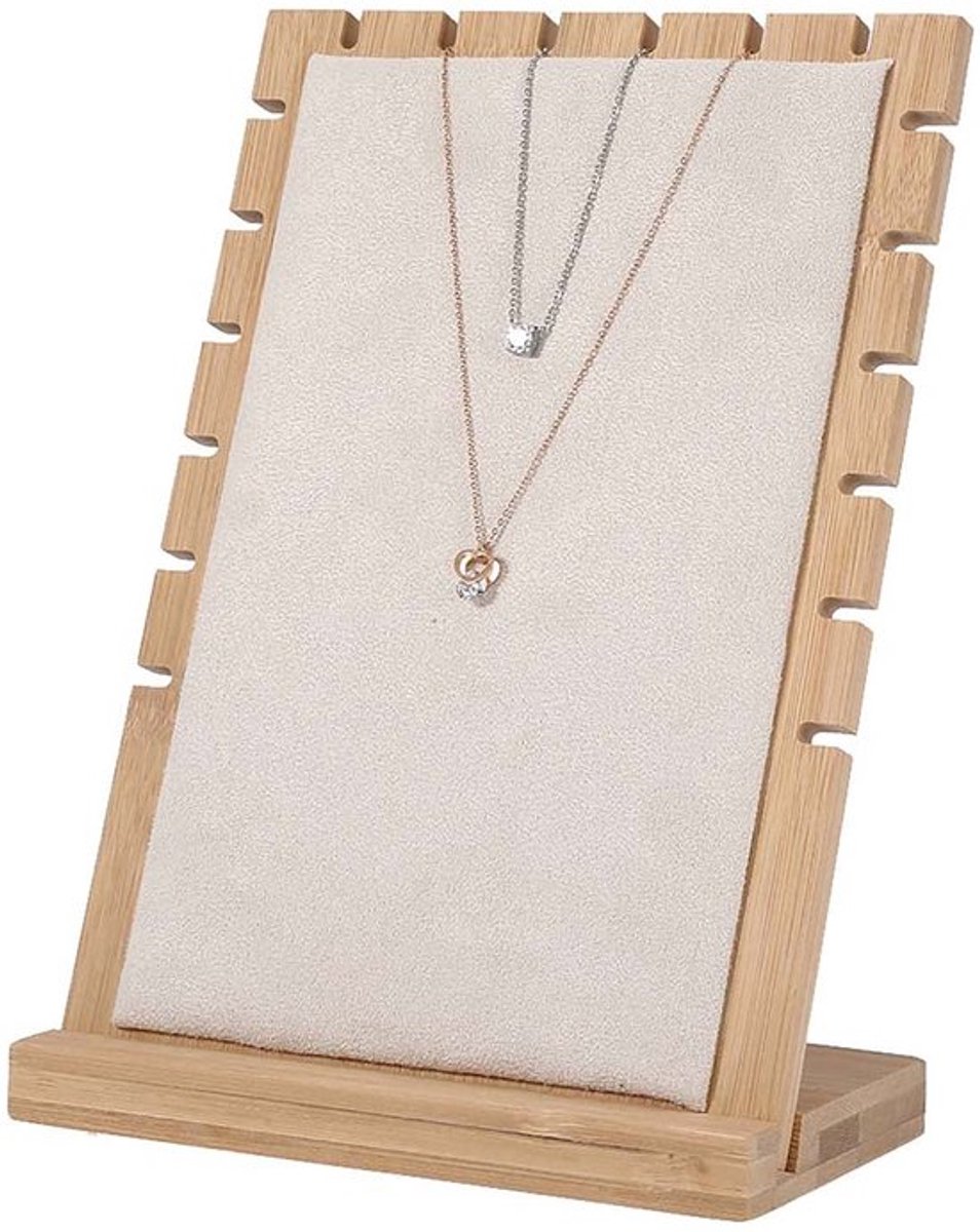 Sieradenstandaard Hoogwaardige Materialen - Sieraden Organizer - Houder voor Kettingen - Houder voor Armbanden - Eenvoudig te Monteren - Milieuvriendelijk - Sieradenhouder