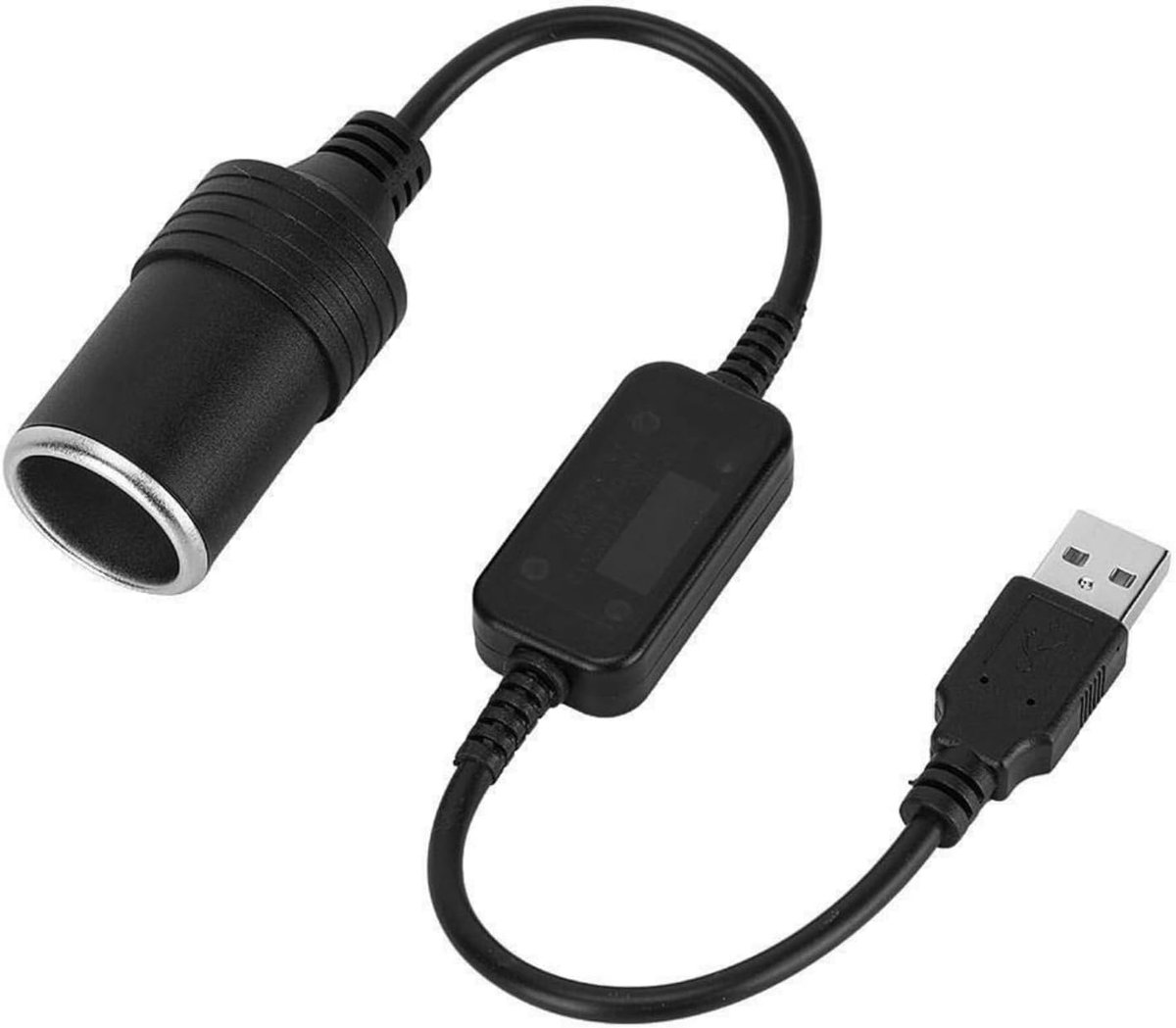Broco usb to cigarette socket,auto-adapter voor sigarettenaansteker, usb 5 V naar cigarette 12 V Geschikt voor - ShopVlot