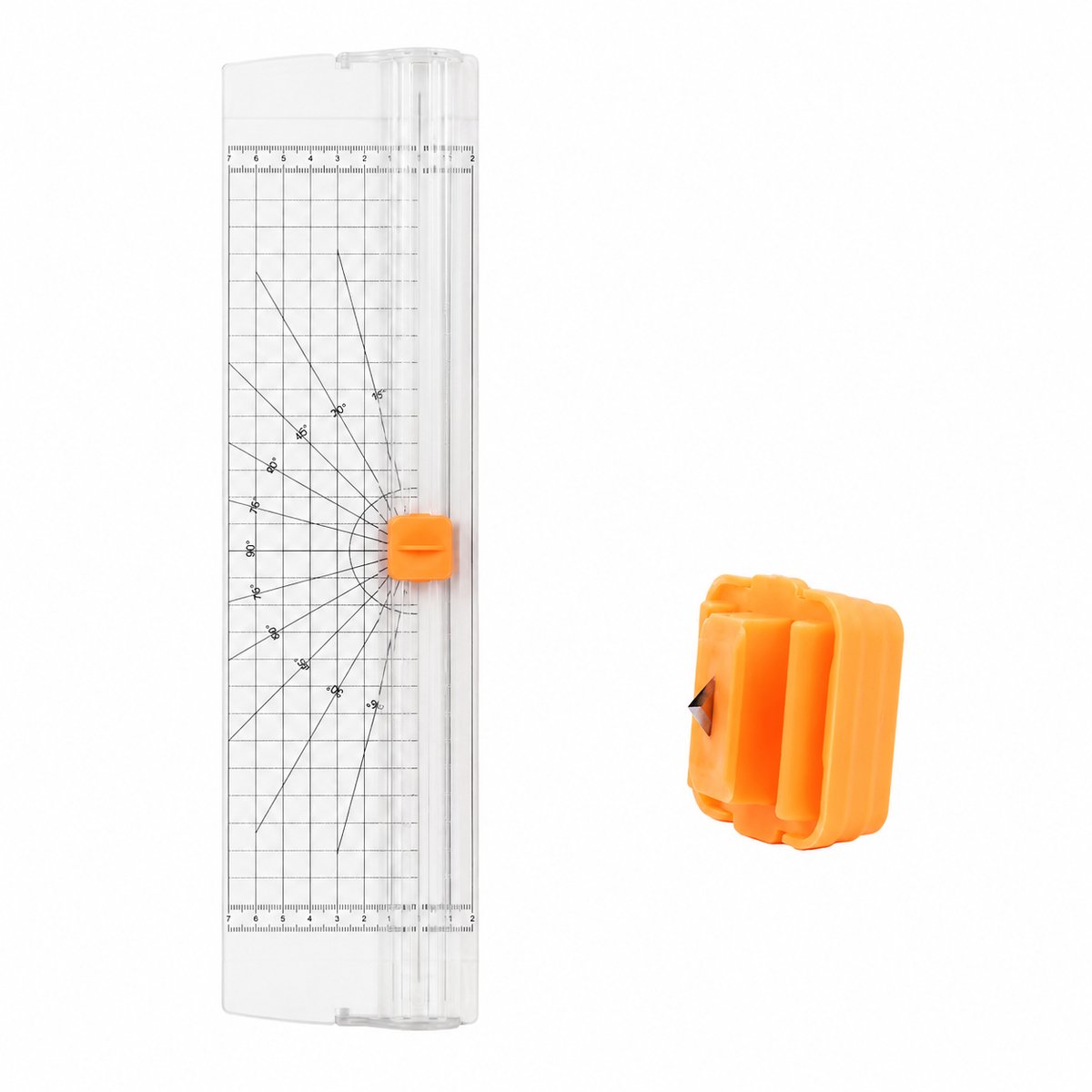 Papiersnijder A4 - 310 mm Snijlengte - Vervangbaar Mes - Ivoorwit