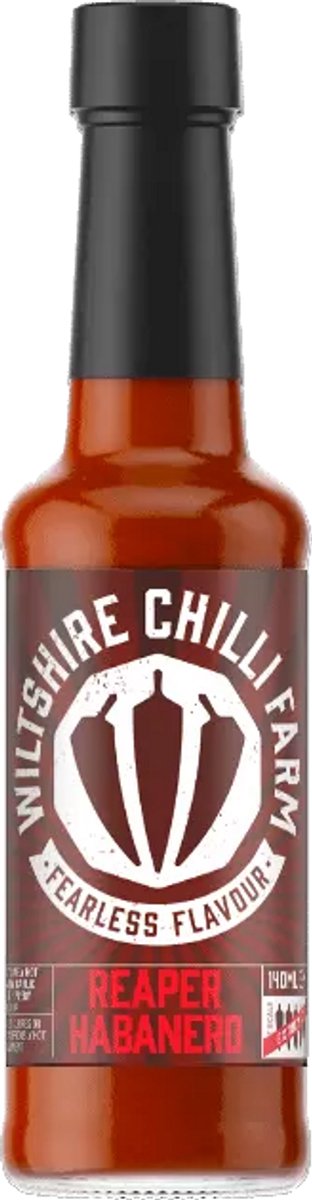 Reaper Habanero (Heat Level 10) - ChilisausBelgium - Wiltshire Chilli Farm