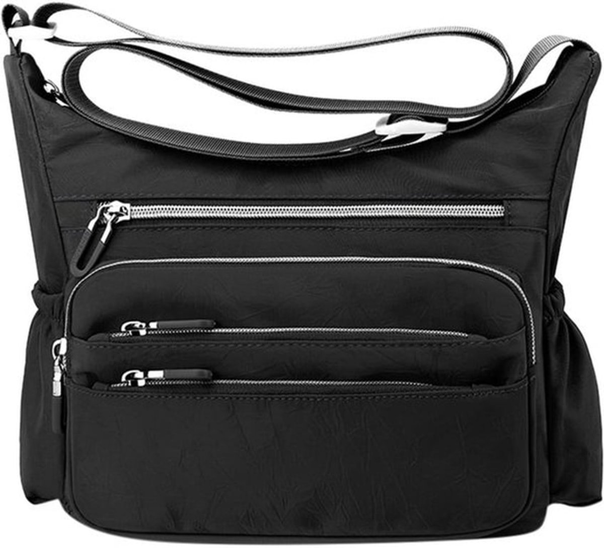Casual crossbodytas met meerdere zakken voor dames, waterdichte schoudertas, een must-have voor dagelijks reizen.