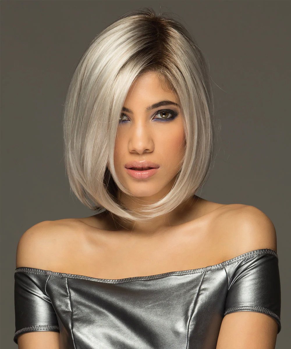 Estetica Designs Jamison Synthetisch Haarwerk - Front Lace BLONDE Kantpruik, Kort