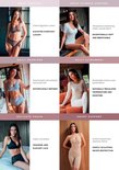 Collage met 6 afbeeldingen van Falke ondergoed voor dames.