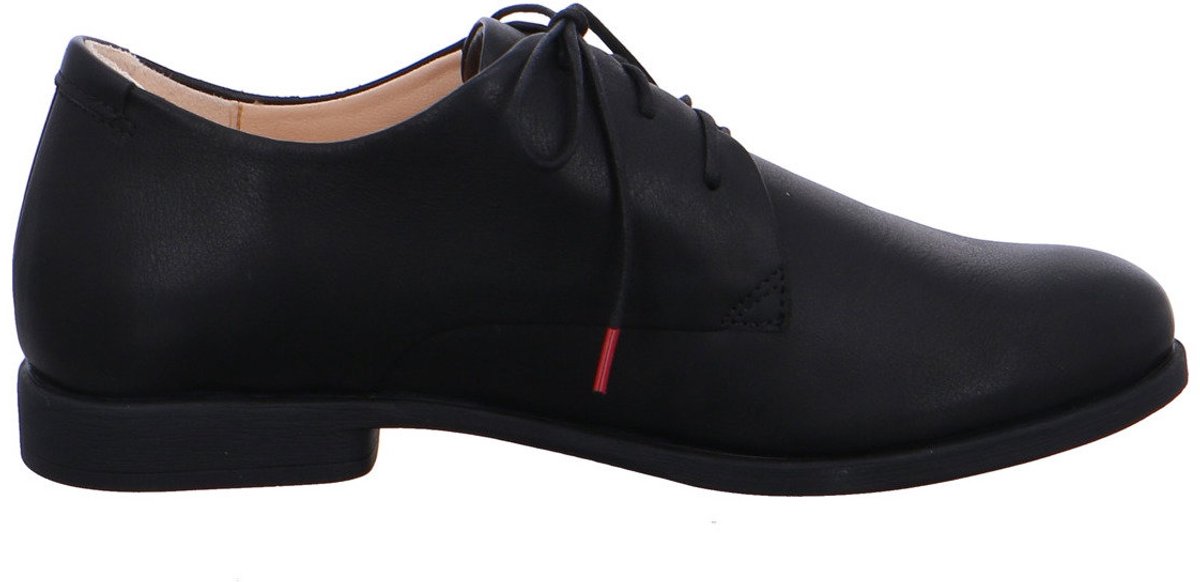 Think! dames AGRAT_3-000020 met leer gevoerd, duurzaamhalfhoge veterschoen 38.5 EU 0000 zwart.
