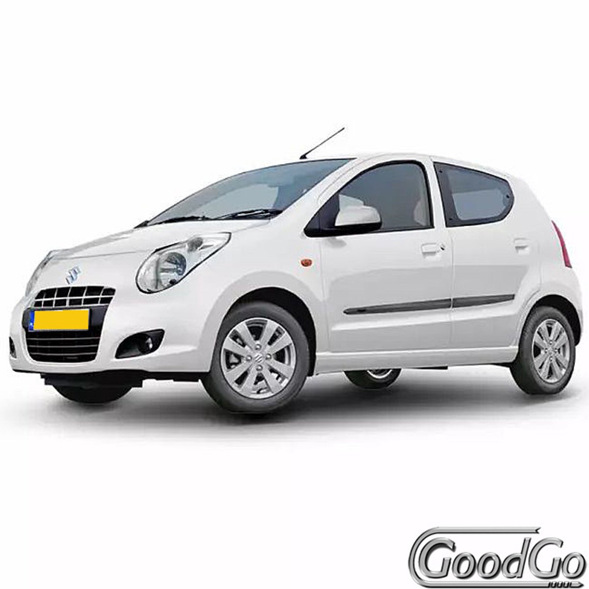Stootlijsten set zwart voor Suzuki Alto 03.2009-. De stootstrips zijn zelfklevend. Set a 4 stuks (#0022)