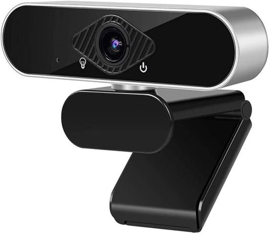 1080p HD-webcam met microfoon, geschikt voor laptops/desktops/Macs/tv's, streaming webcam, USB-webcam, te gebruiken voor videogesprekken, videoconferenties en gaming.