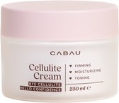 Cabau – Cellulite Cream – Anti-Cellulite Crème met Carnitine, Cafeïne & Rozemarijn – Verstevigt en Verzacht de Huid – Voor Elk Huidtype – 250 ml – Dermatologisch Getest
