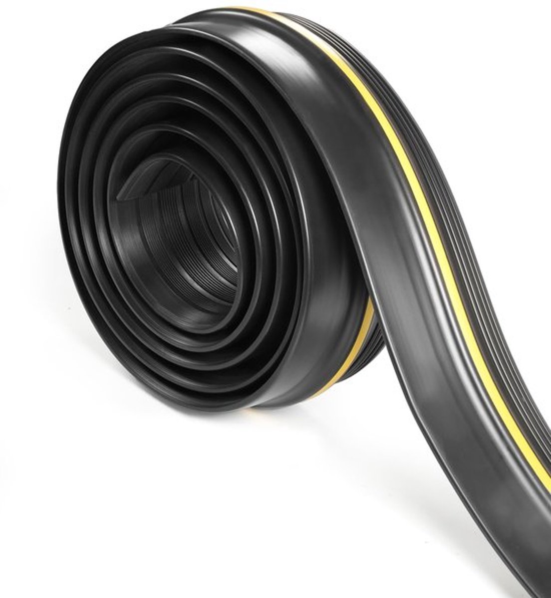 Garagedeur afdichting, 3 m / 14 mm deurafdichting, onder, rubber, voor huisdeur, garagevloer, universele deurafdichting voor garage, magazijn, werkplaatsen, tochtstopper, hoogwaterbescherming