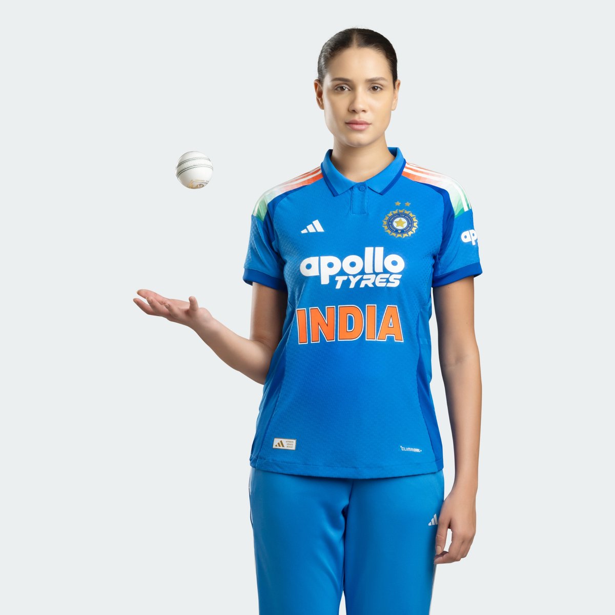 Adidas Performance India Odi Cricketshirt W - Dames - Blauw