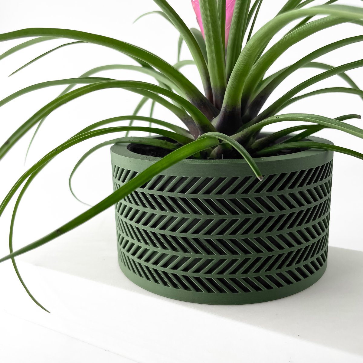 Skushy W19 Bloempot - Moderne Designpot voor Kamerplanten - Sculpturale Plantenpot voor Woonkamer en Kantoor - Premium Woondecoratie