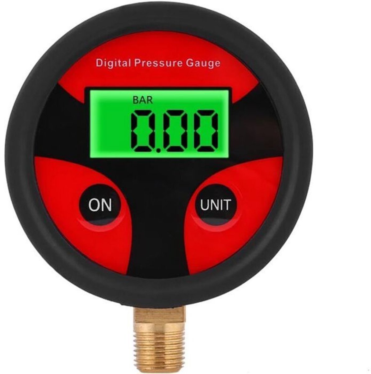 Digitale bandenspanningsmeter, digitale LCD-display Geschikt voor autobandenspanning, LCD-bandenspanningsmeter