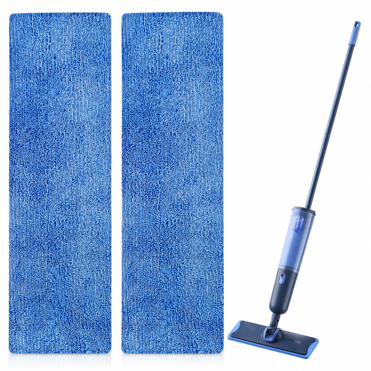 Herbruikbare Dweilpads - Wasbare Microvezel Reinigingspads Accessoires - 1 Stuks - Geschikt voor Philips OneUp 3000 & 5000 Series Mop - Vervangende Vloerreinigingspads - Eenvoudig te Bevestigen & Te Reinigen - Duurzaam & Effectief - Dagelijks Gebruik
