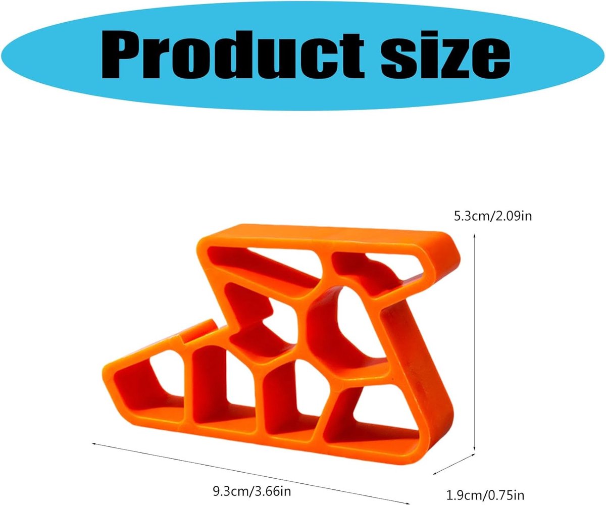 Raam Uitzetter - Raamstopper - 4 Stuks - 9,3 × 5,3 × 1.9 CM - Deurstopper - Vensterstopper - Tools Deurstopper - Deur- en Raambevestiging - Raamsluiter - Raamslot - Raambegrenzer - Vensterbegrenzer - Raamvergrendeling - Venstervergrendeling thumbnail 6