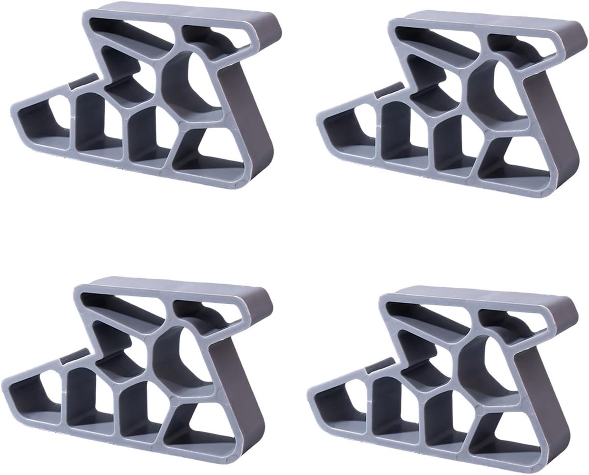 Raam Uitzetter - Raamstopper - 4 Stuks - 9,3 × 5,3 × 1.9 CM - Deurstopper - Vensterstopper - Tools Deurstopper - Deur- en Raambevestiging - Raamsluiter - Raamslot - Raambegrenzer - Vensterbegrenzer - Raamvergrendeling - Venstervergrendeling