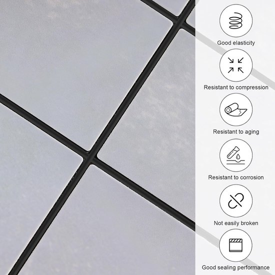 Afdichtkoord voor voegen, 30 meter Ø 4 mm/5 mm/6 mm, ideaal voor naadafdichting, betonvulling en spleten — afbeelding 4