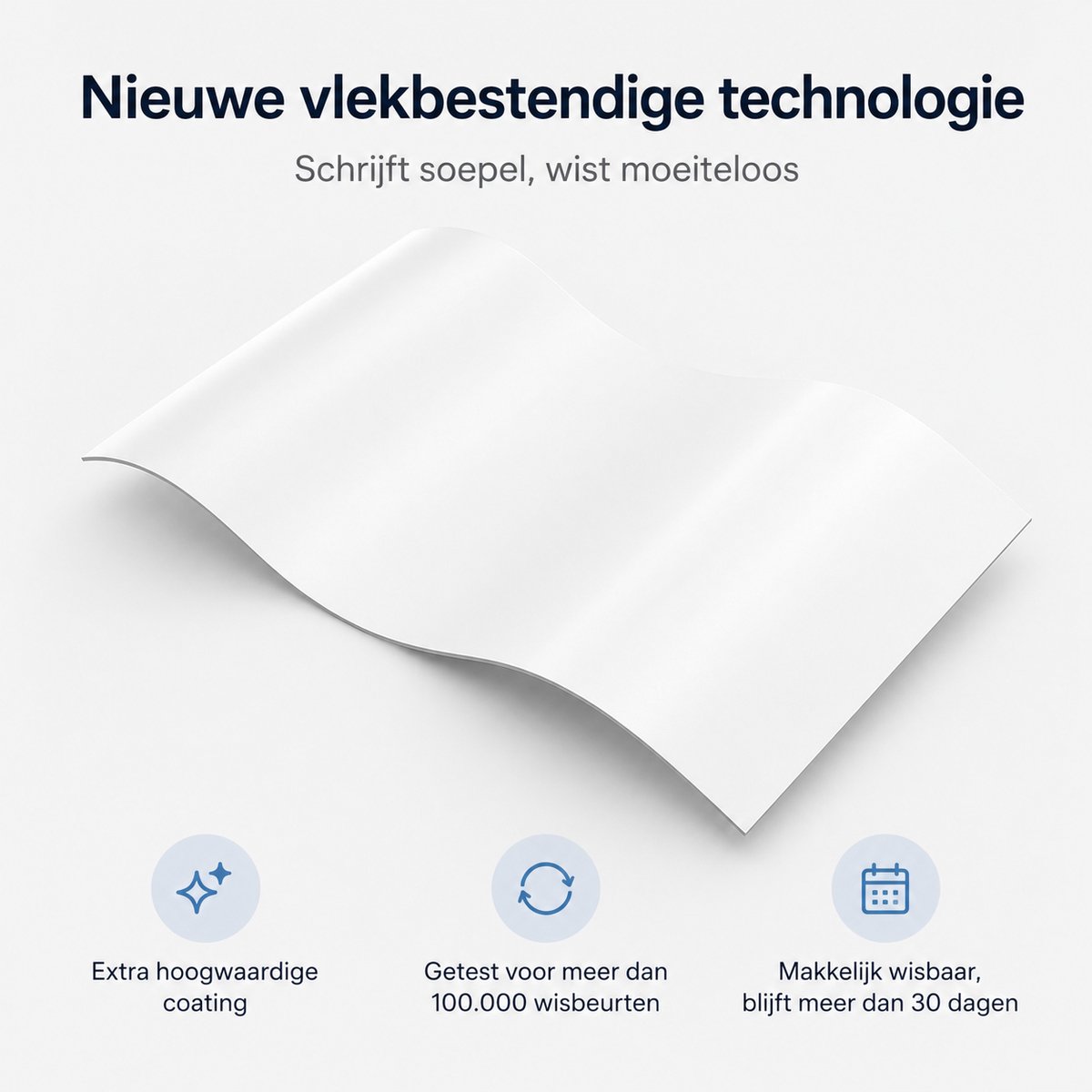 BOTC Magnetisch Whiteboard voor Koelkast - 23*30cm - Weekplanner - Memobord - Maandplanner - Wit — cadeau in Kalenders & Planners - foto 4