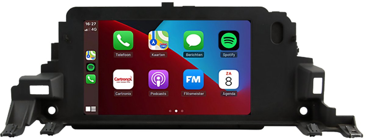 CarPlay autoradio geschikt voor Renault Laguna 3 | 2011 t/m 2015 | Cartronix CTX-118988 | 2011 2012 2013 2014 2015 | 7 inch | Android 15 | Draadloos Apple CarPlay & Android Auto | 4GB + 64GB | Bluetooth & Wifi