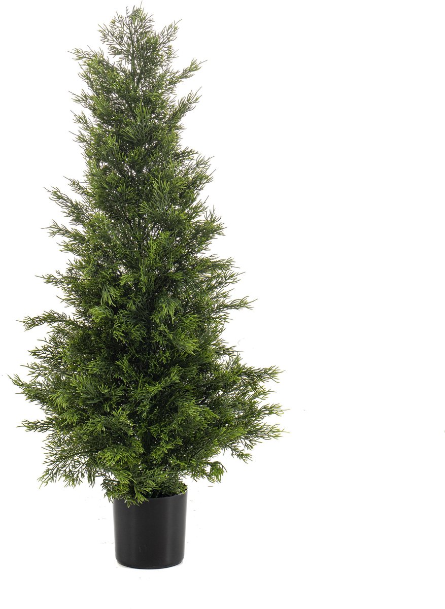 Emerald Kunstplant Conifeer UV 90cm - Kunstplant voor binnen Groen