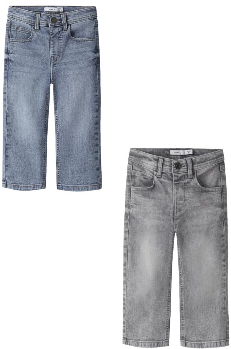 Name it broek jongens - medium blue - NMMryan straight - maat 98
