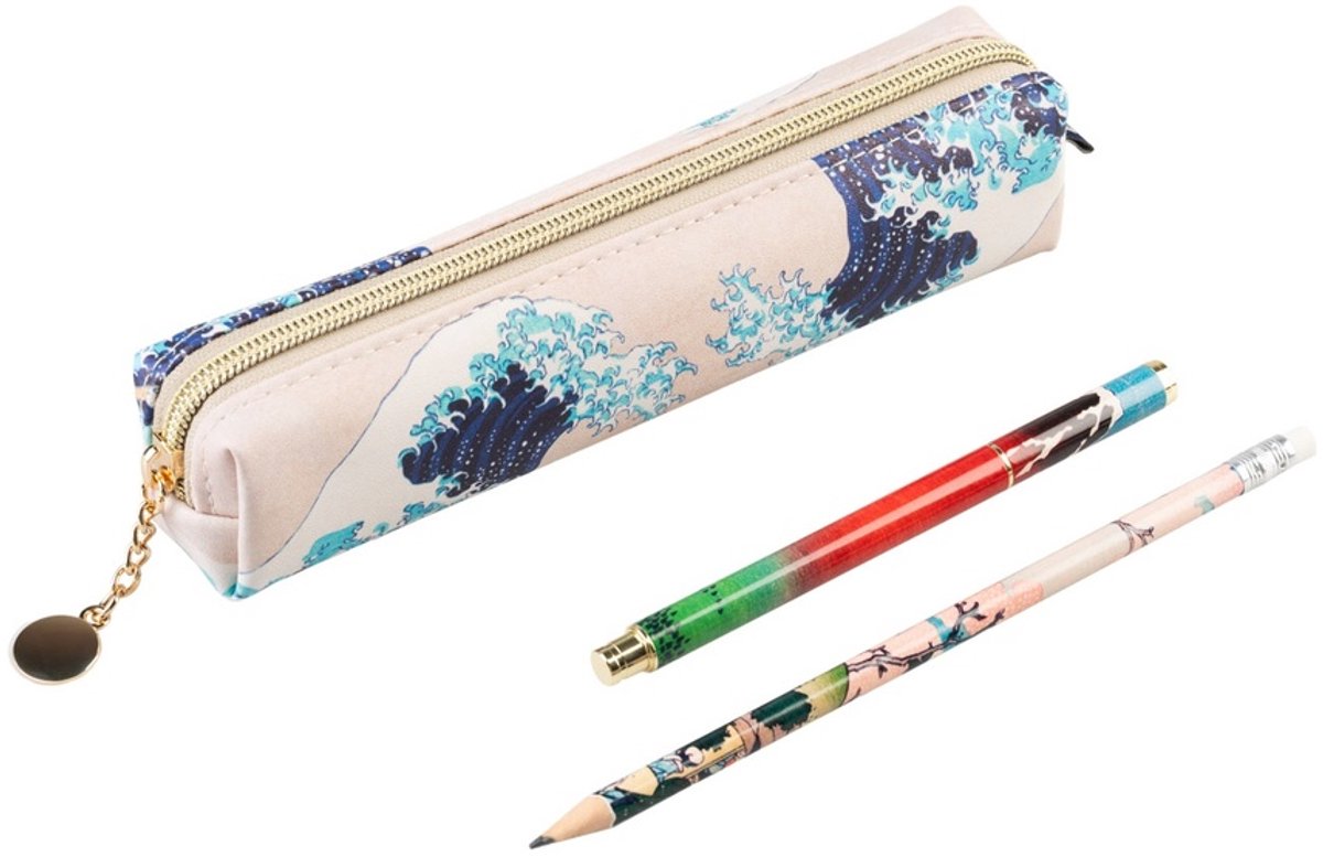 Grupo Erik Hokusai - Hokusai Pen And Pencil Box Set Etui - Multicolours