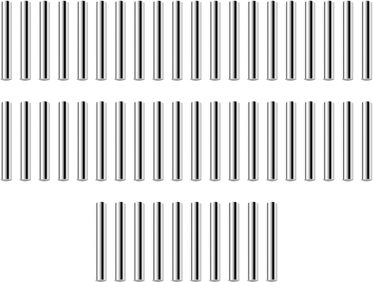 Cilindervormige Potloden Ø5x40mm voor Vloerdragers en Planken, 50 Stuks voor Meubelaccessoires en Organisatie
