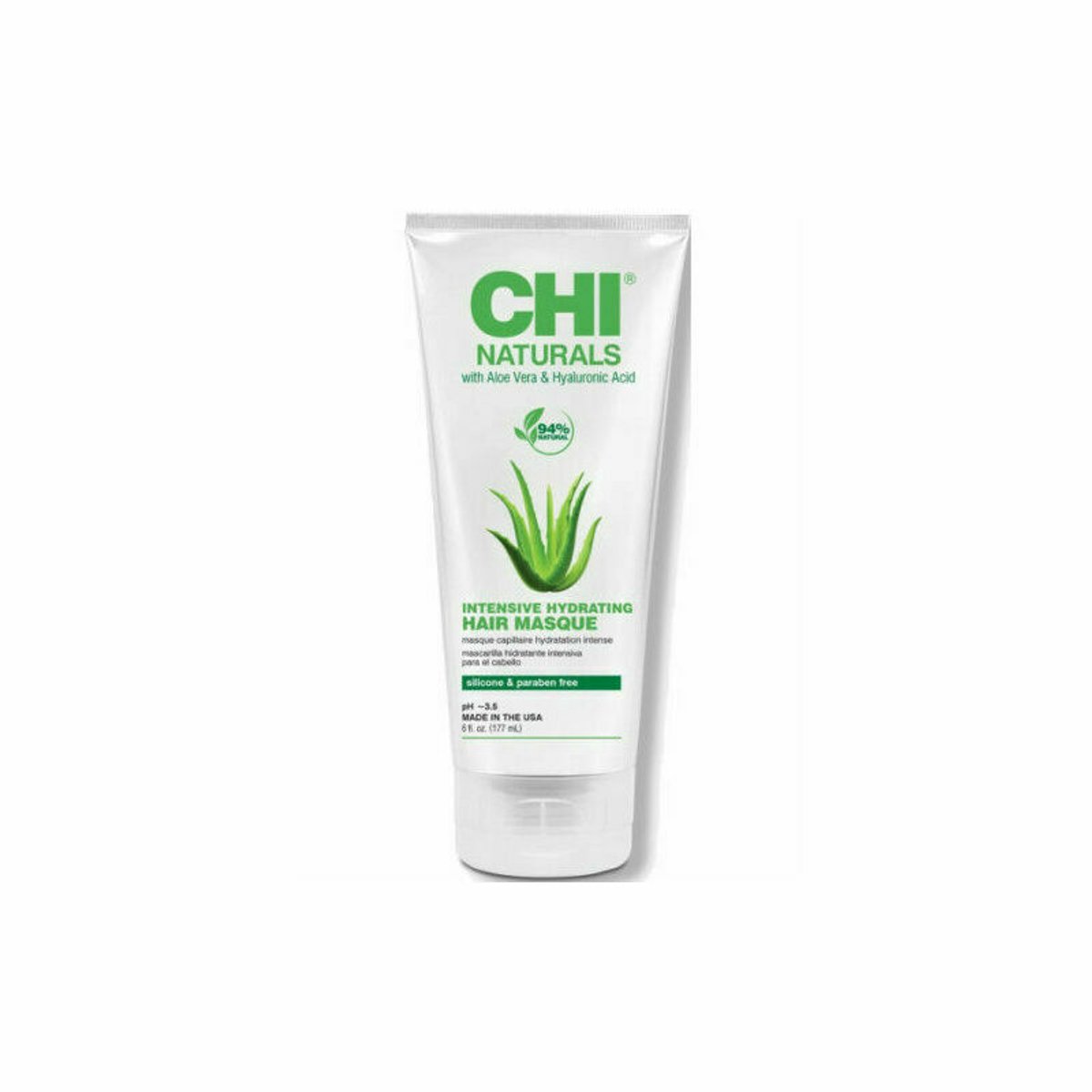 CHI NATURALS with ALOE VERA Intensive Hydrating Hair Masque 177ml