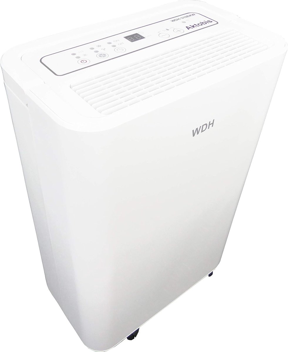 SnelShoppen - Elektrische Luchtontvochtiger 12L/d, Wifi, Geschikt voor 25 m², Ideaal voor Woonkamer, Badkamer, Keuken, Verwijdert Vocht en Schimmel
