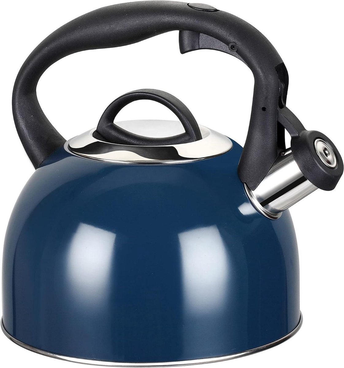 Fluitketel - Waterketel - Water Koken - Klassiek Design - 2.5 Liter - Donkerblauw
