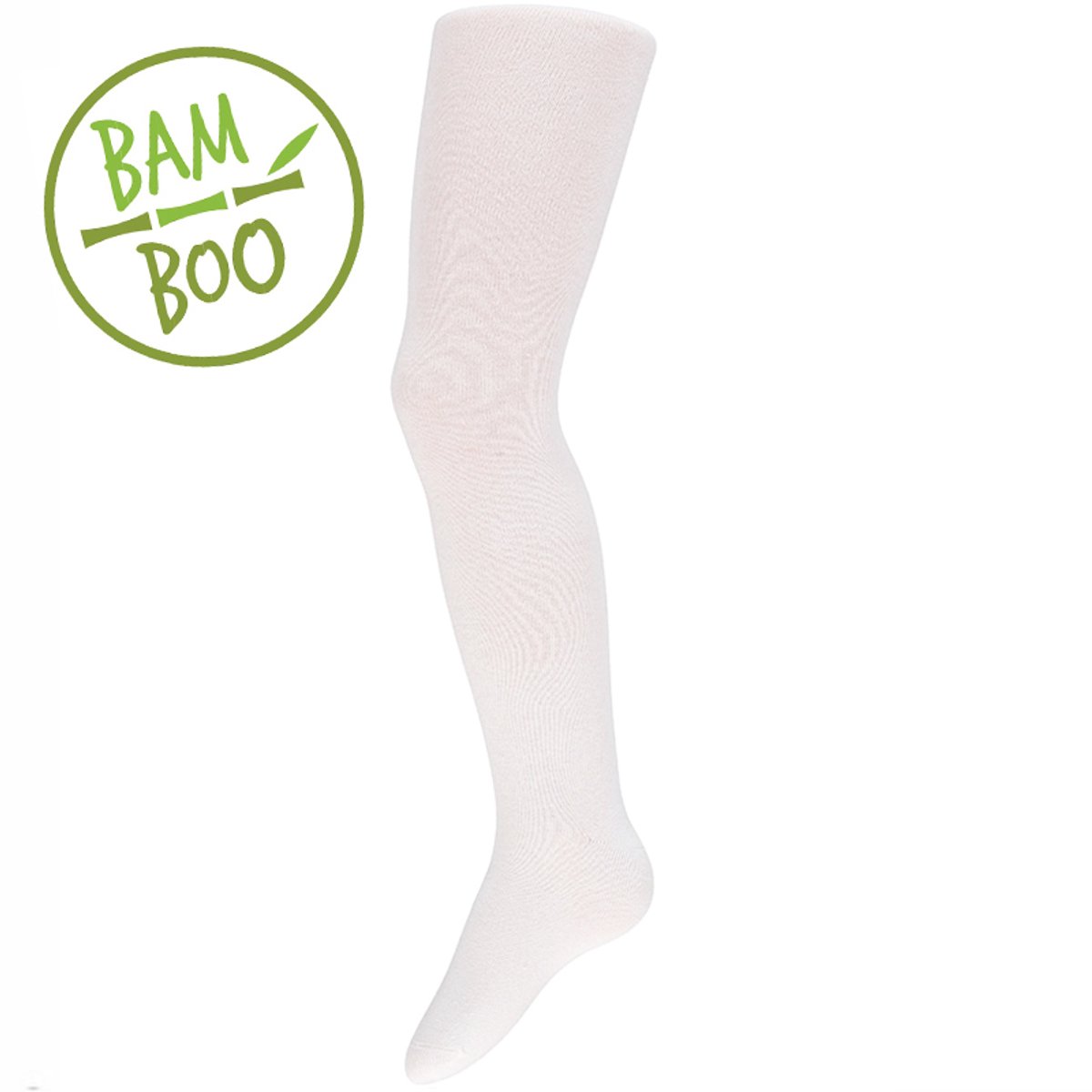 BAMBOO maillot, 2 paar WHITE 122/128