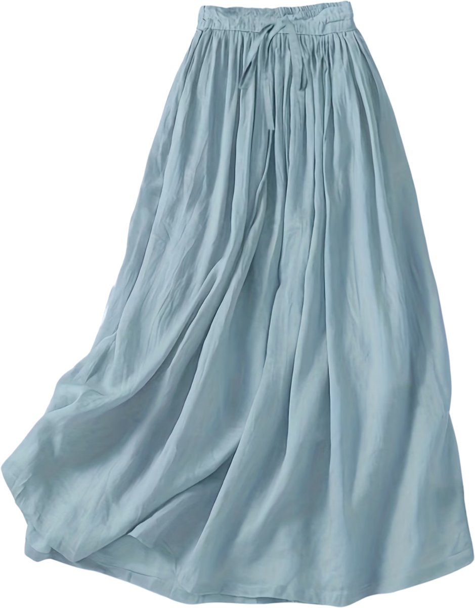 Currero Broekrok Dames Skort Skirts Skirt Rok Midi Korte Broek Culotte Wandelrok Rokje Legging L Grijs