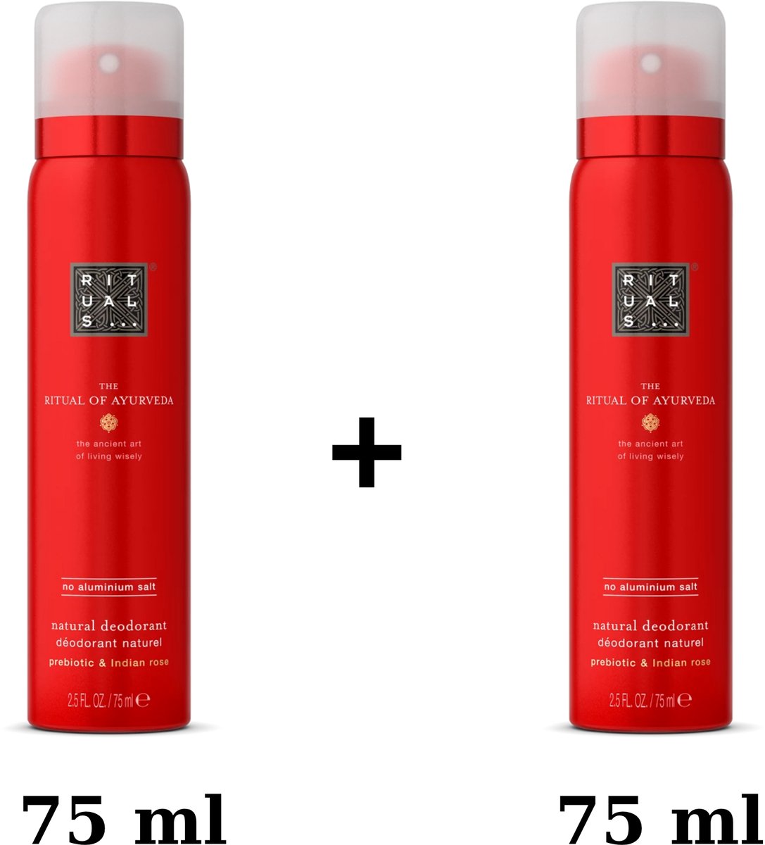 Rituals - Ayurveda - 2x Natural Deodorant a 75 ml = 150 ml