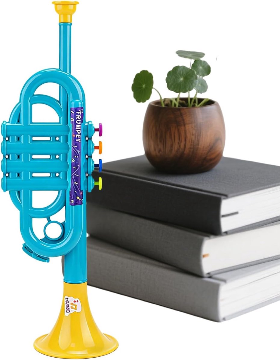 Speelgoedtrompet Muziekinstrument - Geluidsmaker Kinderen - Muzikaal Leren - Ouder-Kind Interactie - 495 cm Lengte - Uniek