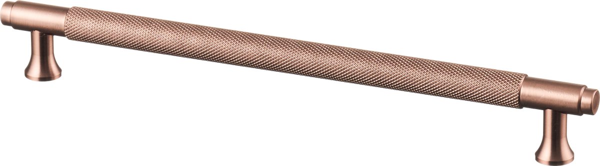 Handgreep Koper - diamond cut - 224mm/256mm