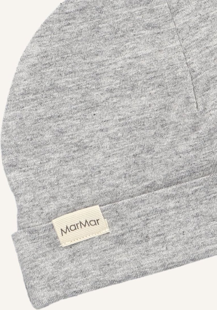 MarMar Copenhagen Aiko Mutsen Unisex - Lichtgrijs - Maat 50