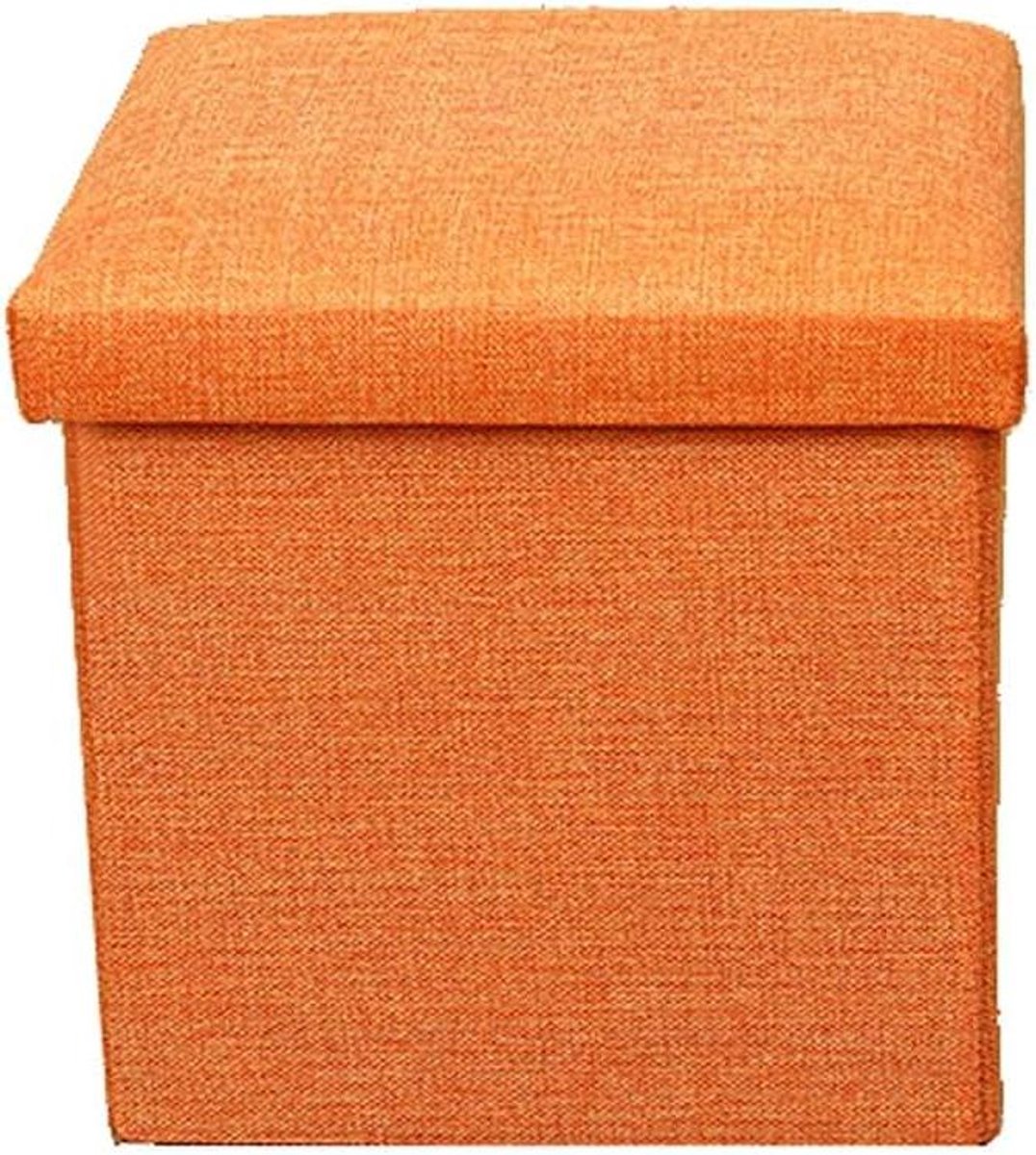 Opbergpoef - Ottomaanse bank - Ruimte Organiseren - Opvouwbaar ontwerp - 38x38x38cm - K