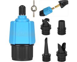 SUP Pompadapter met Gasnozzles - Universele Inflatable SUP Adapter voor Compressor, Kayak en Paddleboard