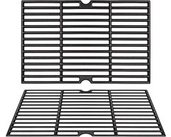 Grillrooster 42 x 54.5 cm van Gietijzer voor Tepro Toronto Click en Activa Barbecue, Vervangingsonderdelen voor Kolenbarbecues, Duurzaam en Hoogwaardig Grillaccessoire