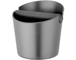 Koffie klopbox - Koffiedik bak - Koffiezetten thuis - Stille geluidsdemping - Compact formaat - Zwart