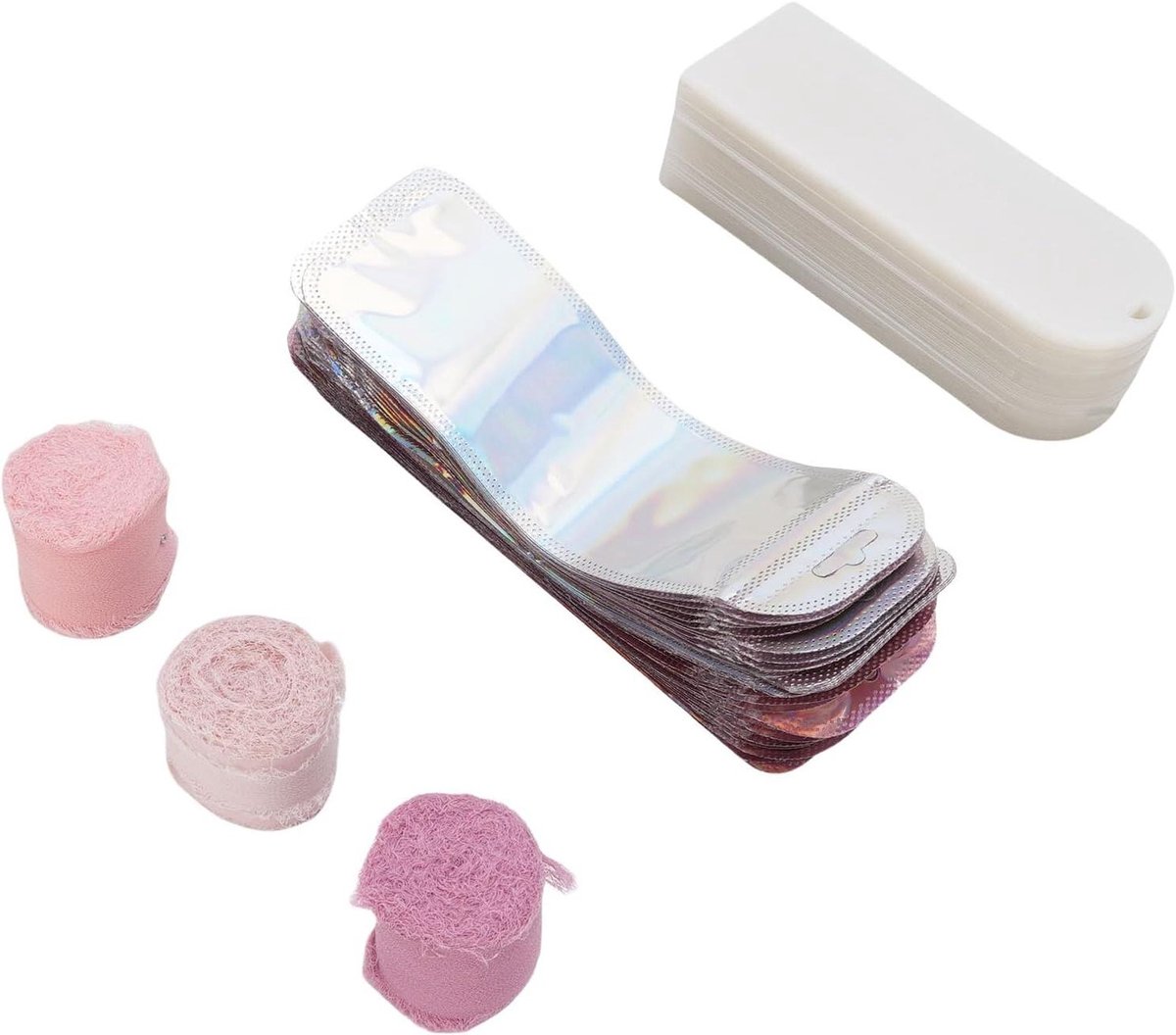 Acryl Bladwijzers Set - Knutsel Kit - Persoonlijke Labels Maken - Glad En Veilig Materiaal - 103 Stuks - Transparant