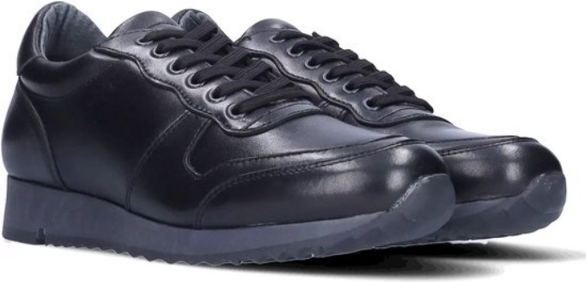 JJfootwear Bermuda leren sneaker sneakers | Zwart | Maat 39