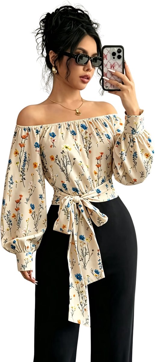 Currero Topje Dames Polkadots - Mouwloze Top - Singlet - Kleding - Shirt - Blouse - Kort - Volwassen - Veelkleurig 1