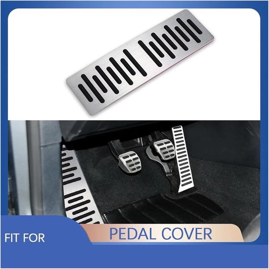 Pedaalhoezen Auto - Antislip Covers - Veiliger Rijden - Vergroot Grip - 3 Delig Set - Metaal — afbeelding 5