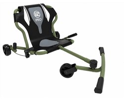 EzyRoller Pro X skelter - Waveroller van 10 tot 17+ jaar - Vanaf 135 cm en tot 80 kg - Verstelbare driewieler - Khaki