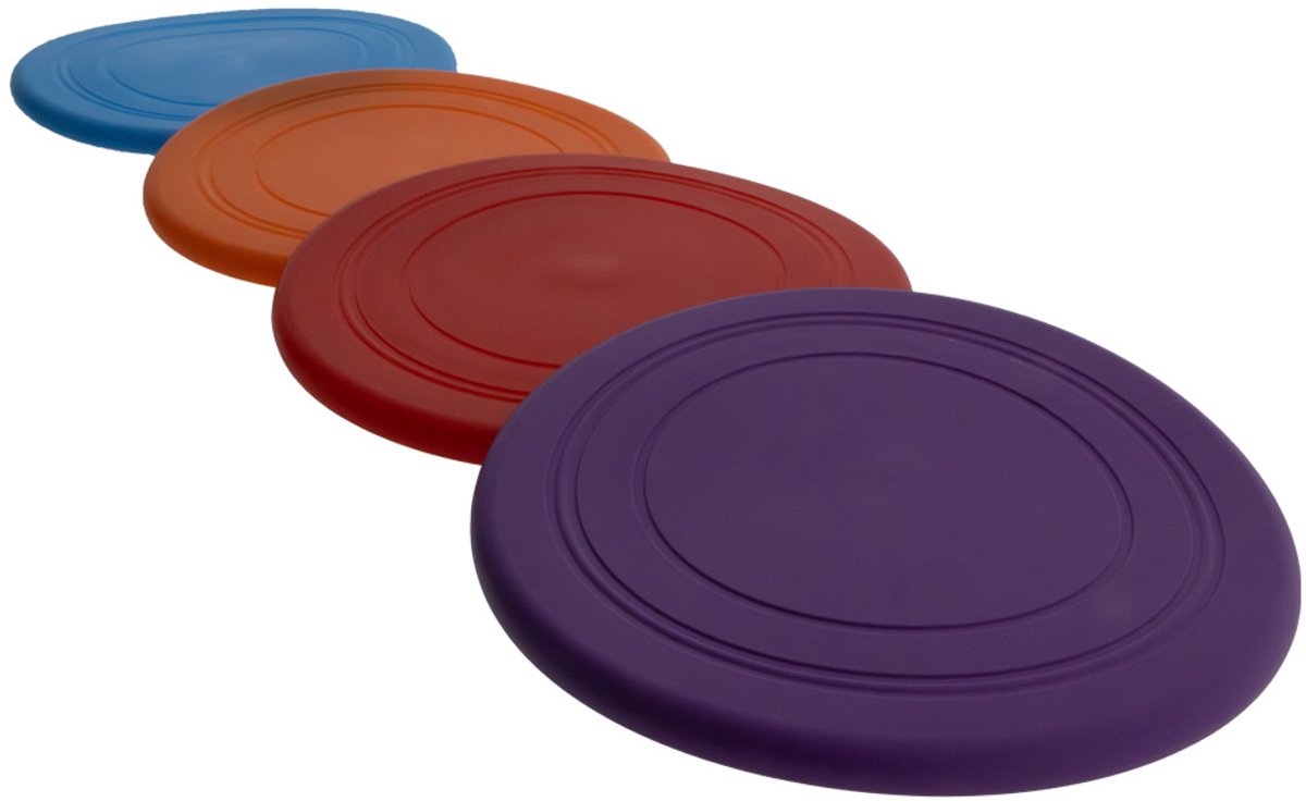 Snuffelfun hondenfrisbee set van 4