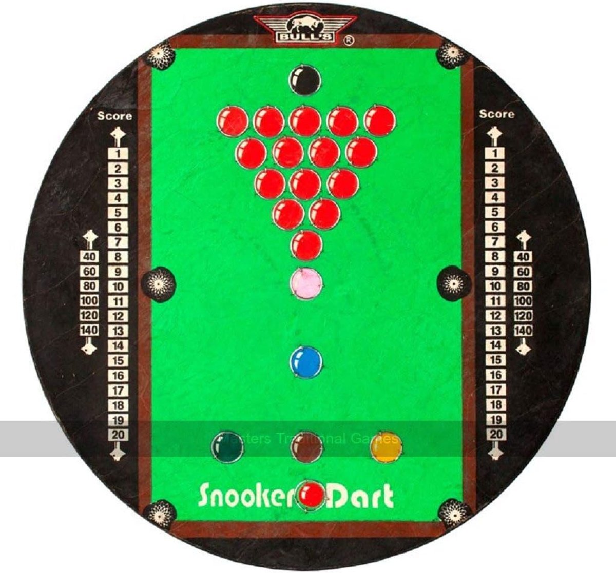 Dartbord - bristle sisal - snooker thema - ideaal voor thuis en kroeg - ShopVlot